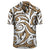 Polynesian Maori Ethnic Ornament Gold Hawaiian Shirt - Polynesian Pride