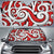 Polynesian Maori Ethnic Ornament Car Sun Shade Auto Sun Shade Universal Fit Red - Polynesian Pride