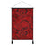 Polynesian Maori Lauhala Red Hanging Poster - AH Hanging Poster 43 x 65 cm Cotton And Linen - Polynesian Pride