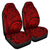 Polynesian Maori Lauhala Red Car Seat Cover Universal Fit Red - Polynesian Pride