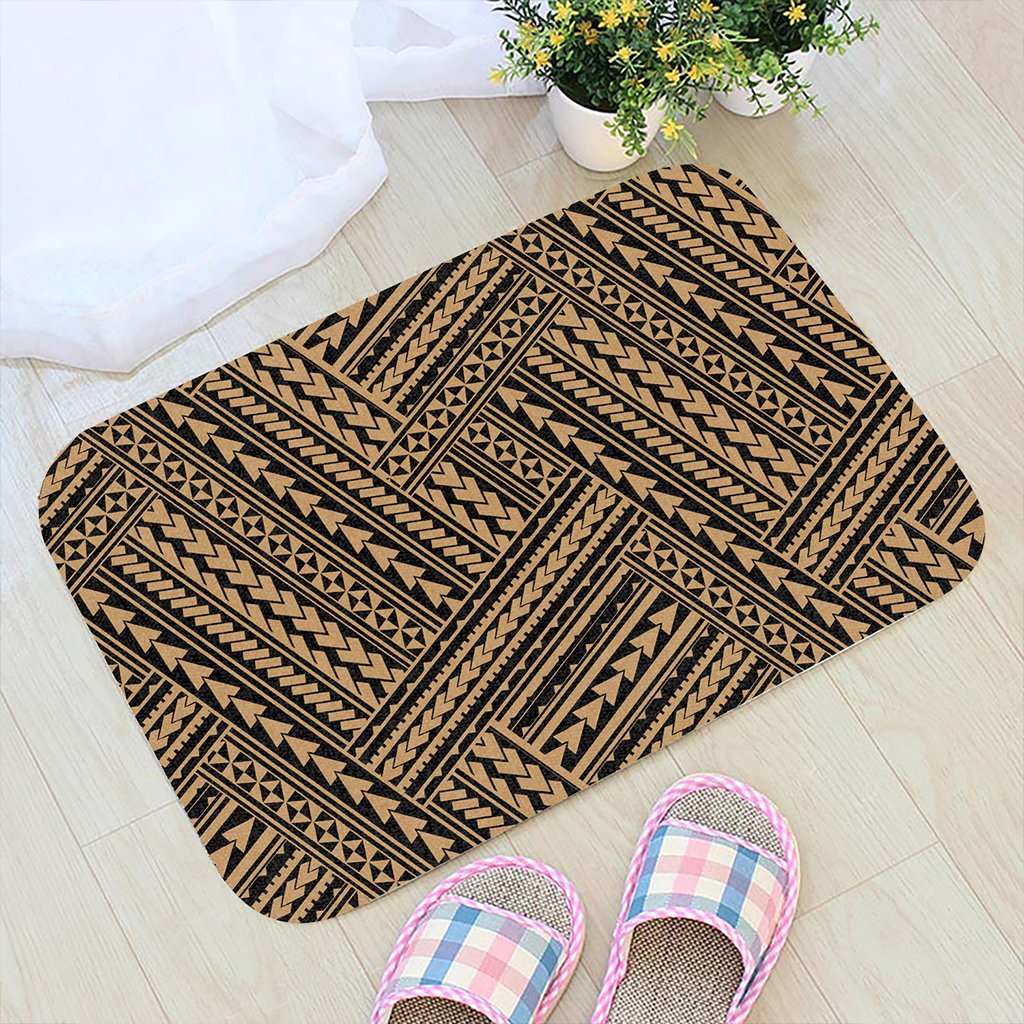 Polynesian Nation Gold Hawaii Door Mat Door Mat Gold - Polynesian Pride