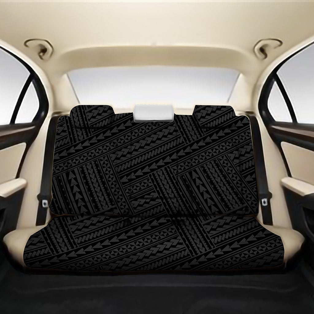 Polynesian Nation Gray Back Seat Cover One Size Gray Back Car Seat Covers - Polynesian Pride