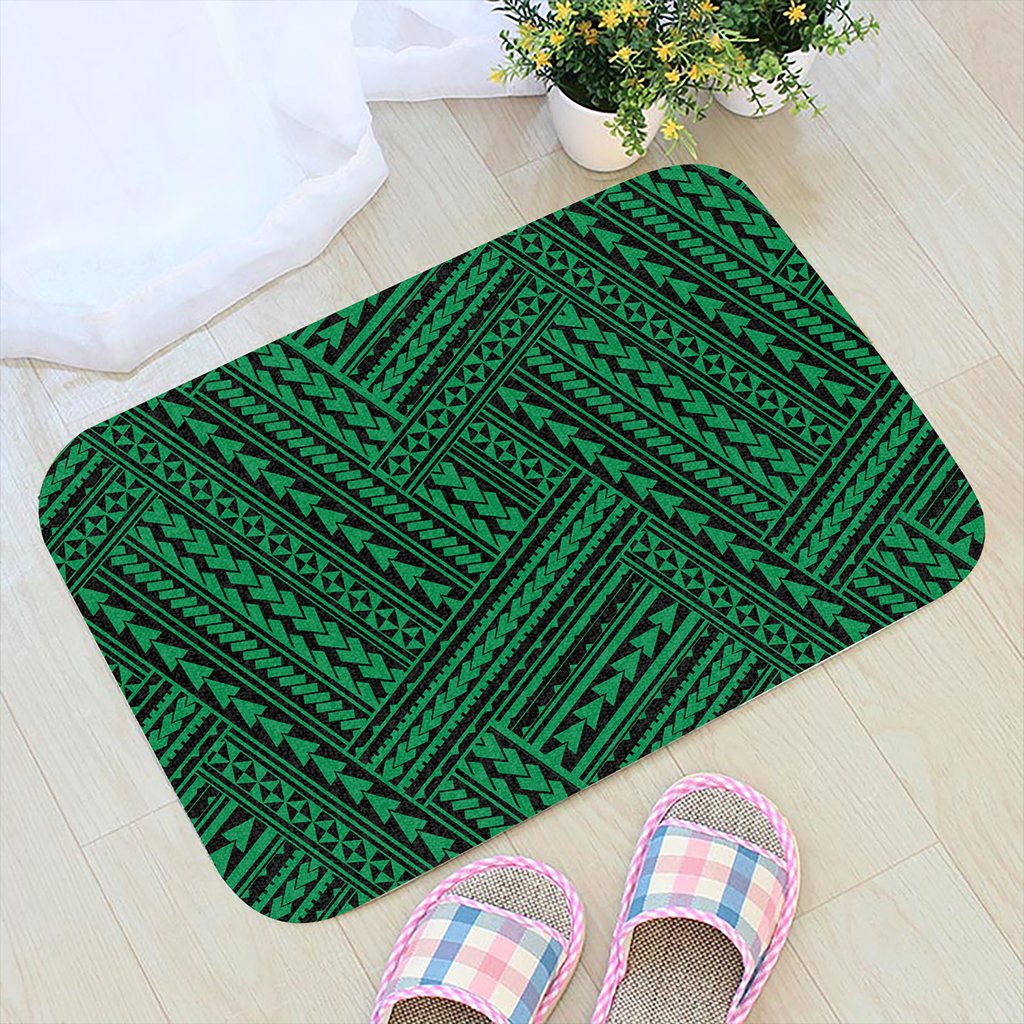 Polynesian Nation Green Hawaii Door Mat Door Mat Green - Polynesian Pride