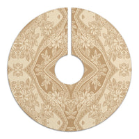 Polynesian Plumeria Mix Gold Tree Skirt - Polynesian Pride