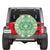 Polynesian Plumeria Mix Green Hawaii Spare Tire Cover - Polynesian Pride