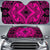 Polynesian Plumeria Mix Car Sun Shade Auto Sun Shade Universal Fit Pink - Polynesian Pride