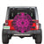 Polynesian Plumeria Mix Pink Black Hawaii Spare Tire Cover - Polynesian Pride