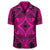 Polynesian Plumeria Mix Pink Black Hawaiian Shirt - Polynesian Pride
