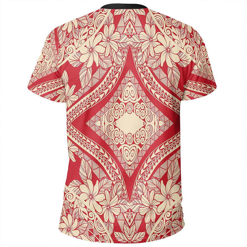 Polynesian Plumeria Mix T Shirt - Polynesian Pride