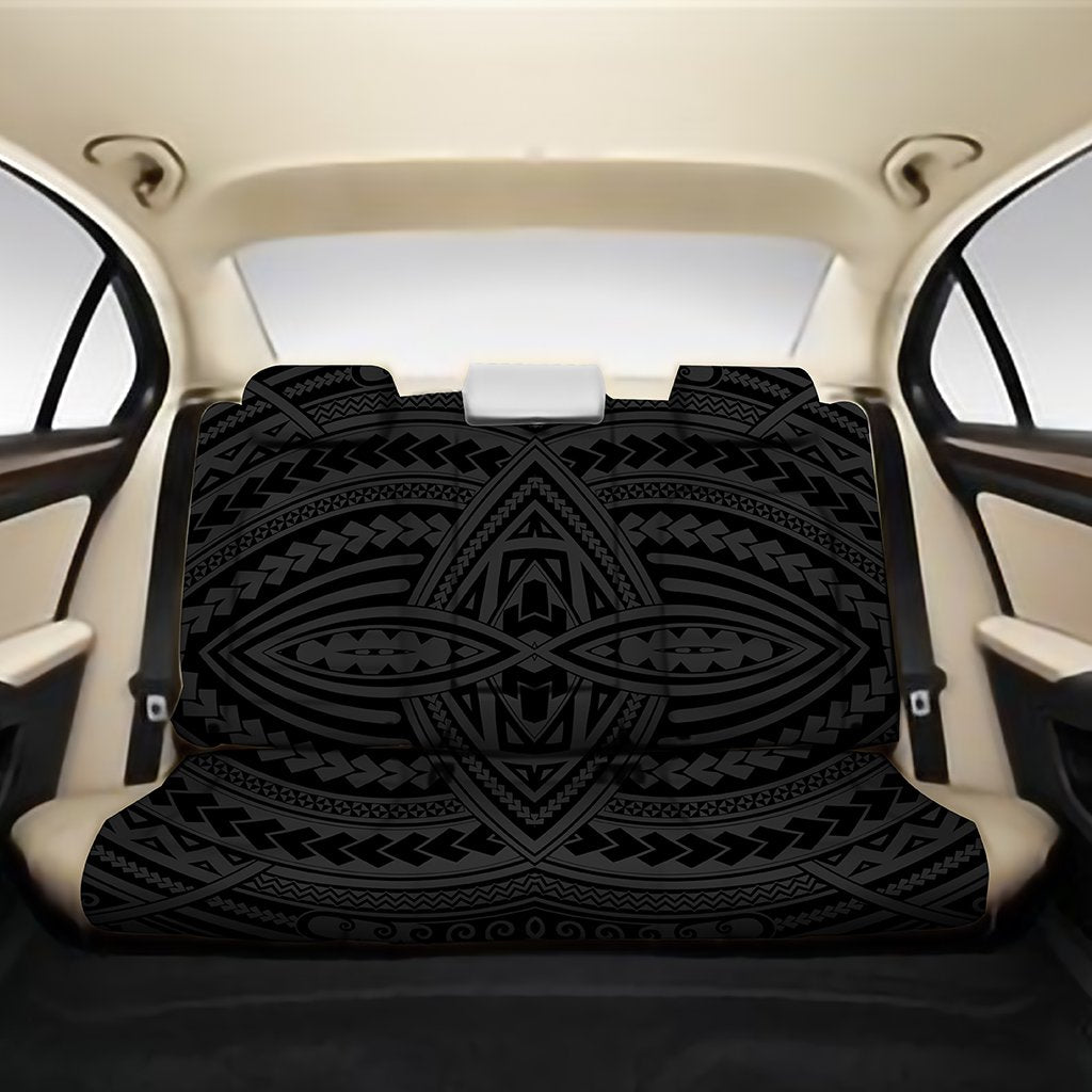 Polynesian Seamless Gray Back Seat Cover One Size Gray Back Car Seat Covers - Polynesian Pride