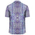 Polynesian Symmetry Gardient Violet Hawaiian Shirt - Polynesian Pride