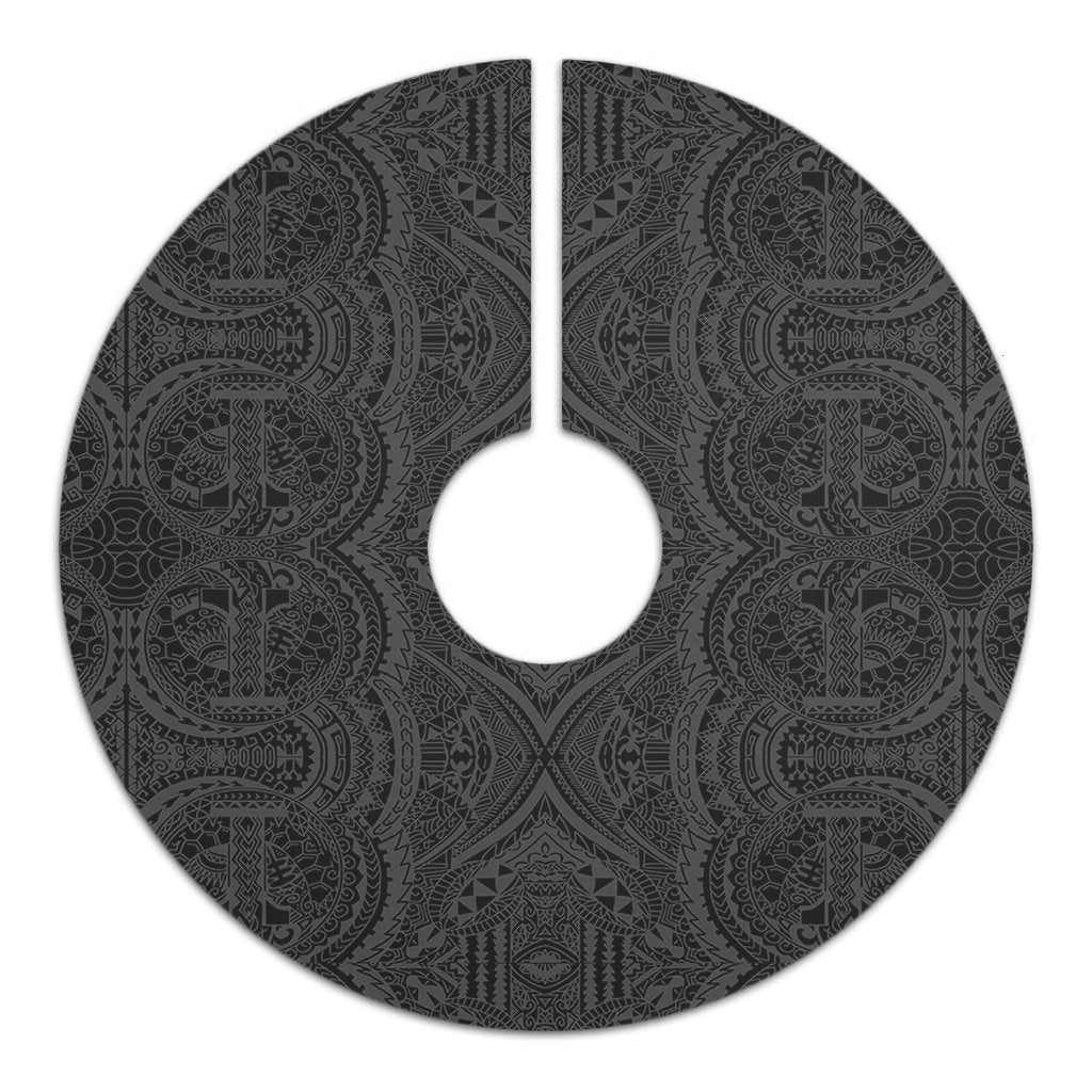 Polynesian Symmetry Gray Tree Skirt - Polynesian Pride