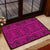 Polynesian Symmetry Pink Hawaii Door Mat - Polynesian Pride