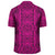 Polynesian Symmetry Pink Hawaiian Shirt - Polynesian Pride