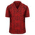 Polynesian Symmetry Red Hawaiian Shirt - Polynesian Pride