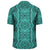 Polynesian Symmetry Turquoise Hawaiian Shirt - Polynesian Pride