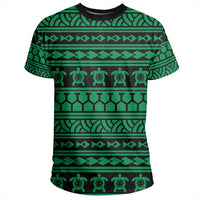Polynesian Tattoo tribal Green T Shirt - Polynesian Pride