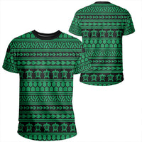 Polynesian Tattoo tribal Green T Shirt Unisex Polyester - Polynesian Pride