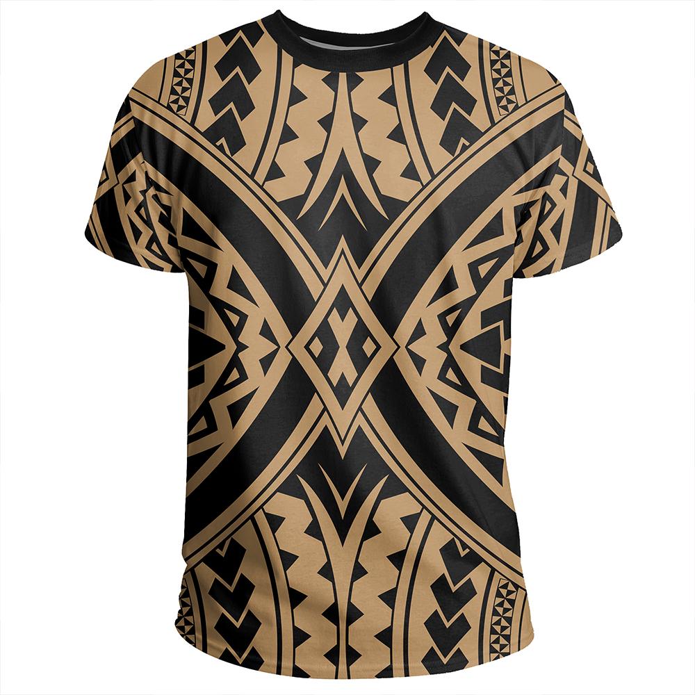 Polynesian Tradition Gold T Shirt - Polynesian Pride
