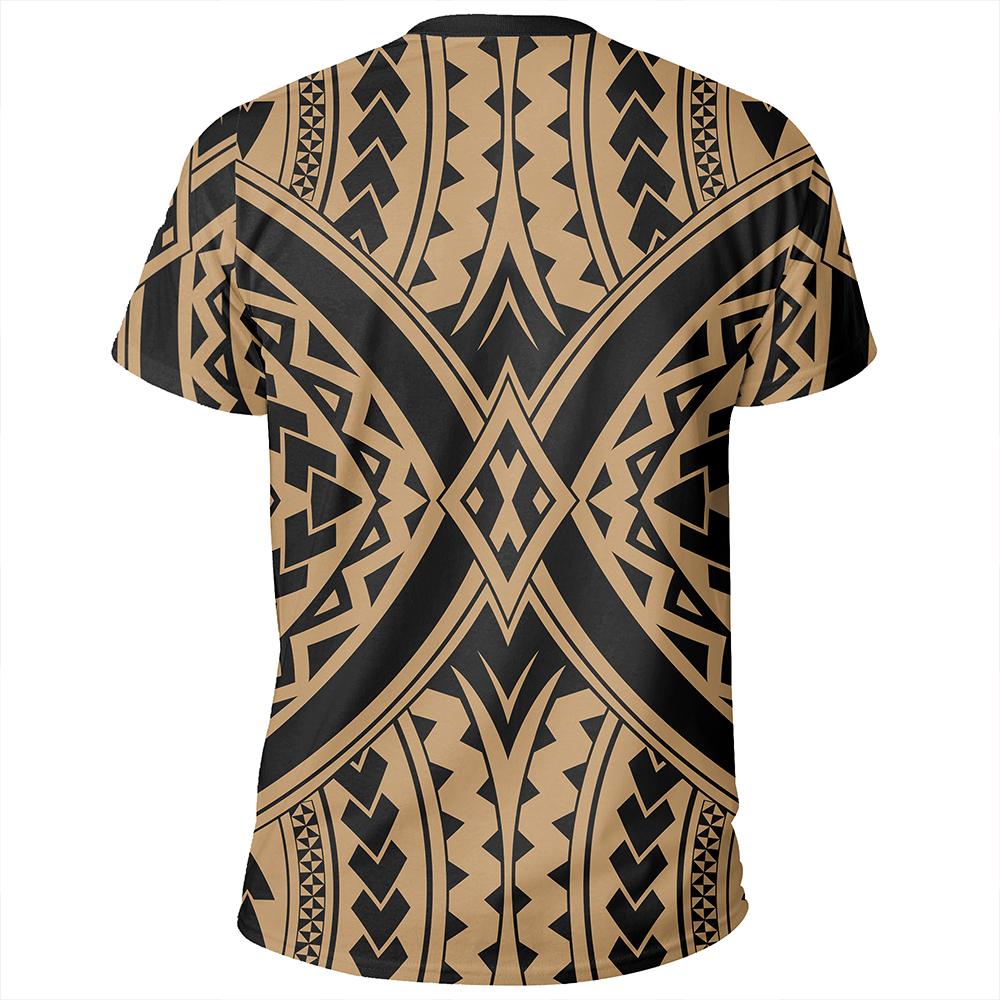 Polynesian Tradition Gold T Shirt - Polynesian Pride