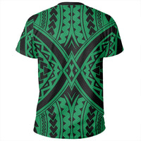 Polynesian Tradition Green T Shirt - Polynesian Pride