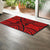 Polynesian Tradition Red Hawaii Door Mat - Polynesian Pride