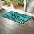 Polynesian Tradition Turquoise Hawaii Door Mat - Polynesian Pride