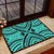 Polynesian Tradition Turquoise Hawaii Door Mat - Polynesian Pride