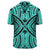 Polynesian Tradition Turquoise Hawaiian Shirt - Polynesian Pride