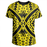 Polynesian Tradition Yellow T Shirt - Polynesian Pride