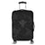 Polynesian Turtle Hammerhead Shark Ray Kanaka Hawaii Luggage Covers Circle Grey - AH Black - Polynesian Pride