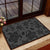 Polynesian Turtle Palm And Sea Pebbles Gray Hawaii Door Mat - Polynesian Pride