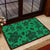 Polynesian Turtle Palm And Sea Pebbles Green Hawaii Door Mat - Polynesian Pride