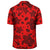 Polynesian Turtle Palm And Sea Pebbles Red Hawaiian Shirt - Polynesian Pride