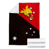 Papua New Guinea And Australia Premium Blanket LT6 - Polynesian Pride