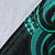 (KING ZAMARI) New Zealand Maori Mangopare Premium Blanket Polynesian - Turquoise LT8 - Polynesian Pride