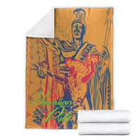 Hawaii Premium Blanket - King Of Hawaii With Hawaiian Girls - Polynesian Pride