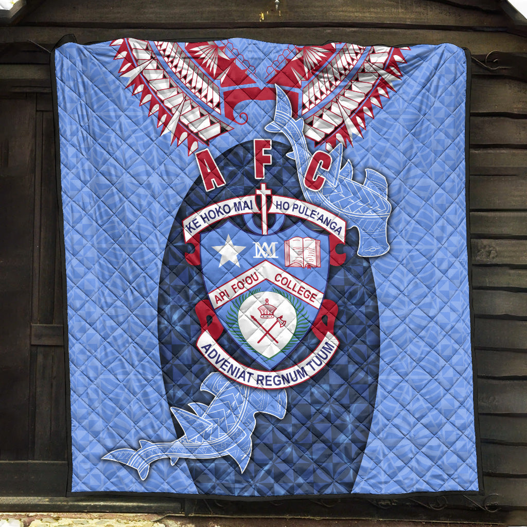 Tonga Apifo'ou College Premium Quilt Special Style LT16 - Polynesian Pride