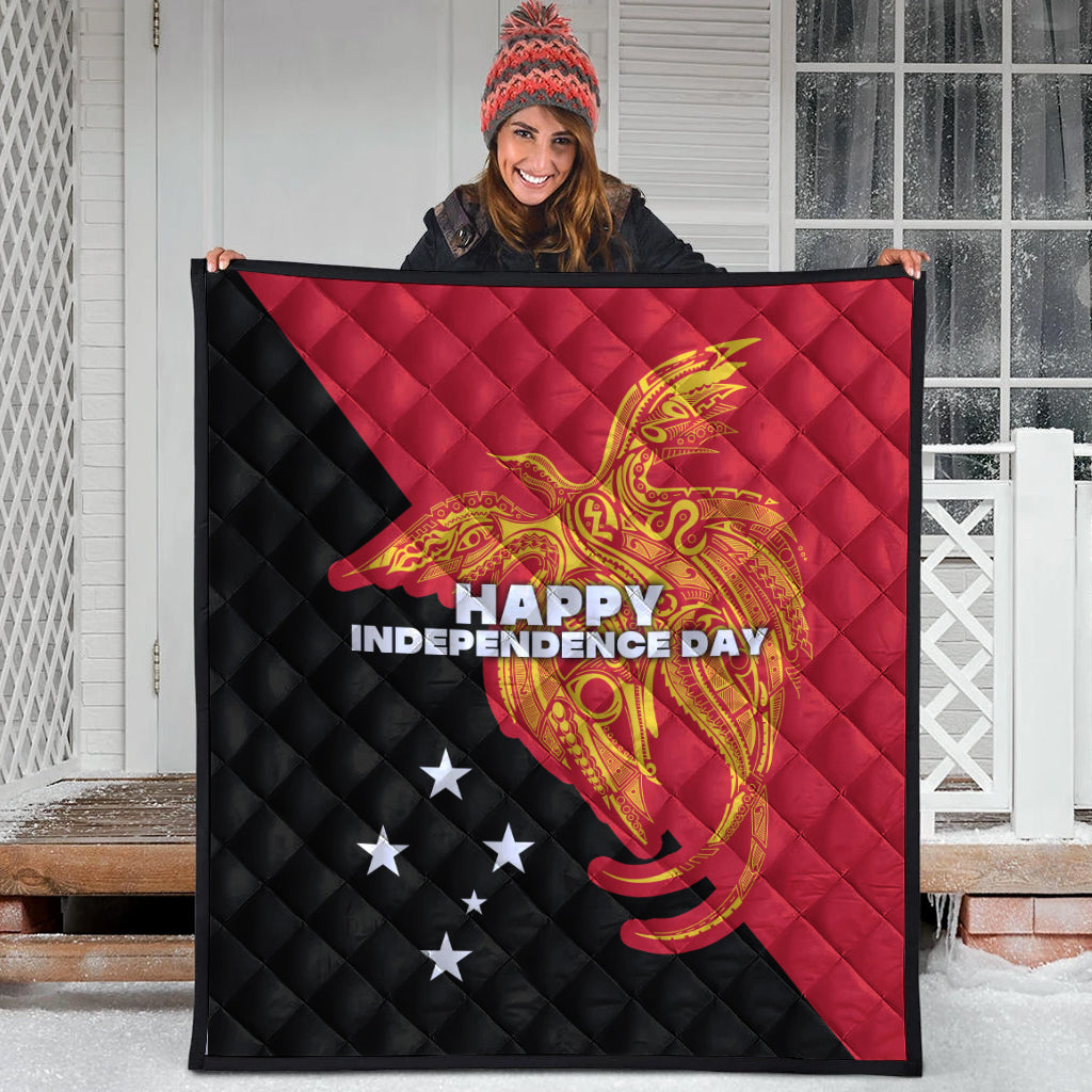 Papua New Guinea Premium Quilt Independence Day Flag Style LT16 - Polynesian Pride