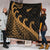 New Zealand Rugby Maori Premium Quilt Silver Fern Koru Vibes - Gold LT8 - Polynesian Pride