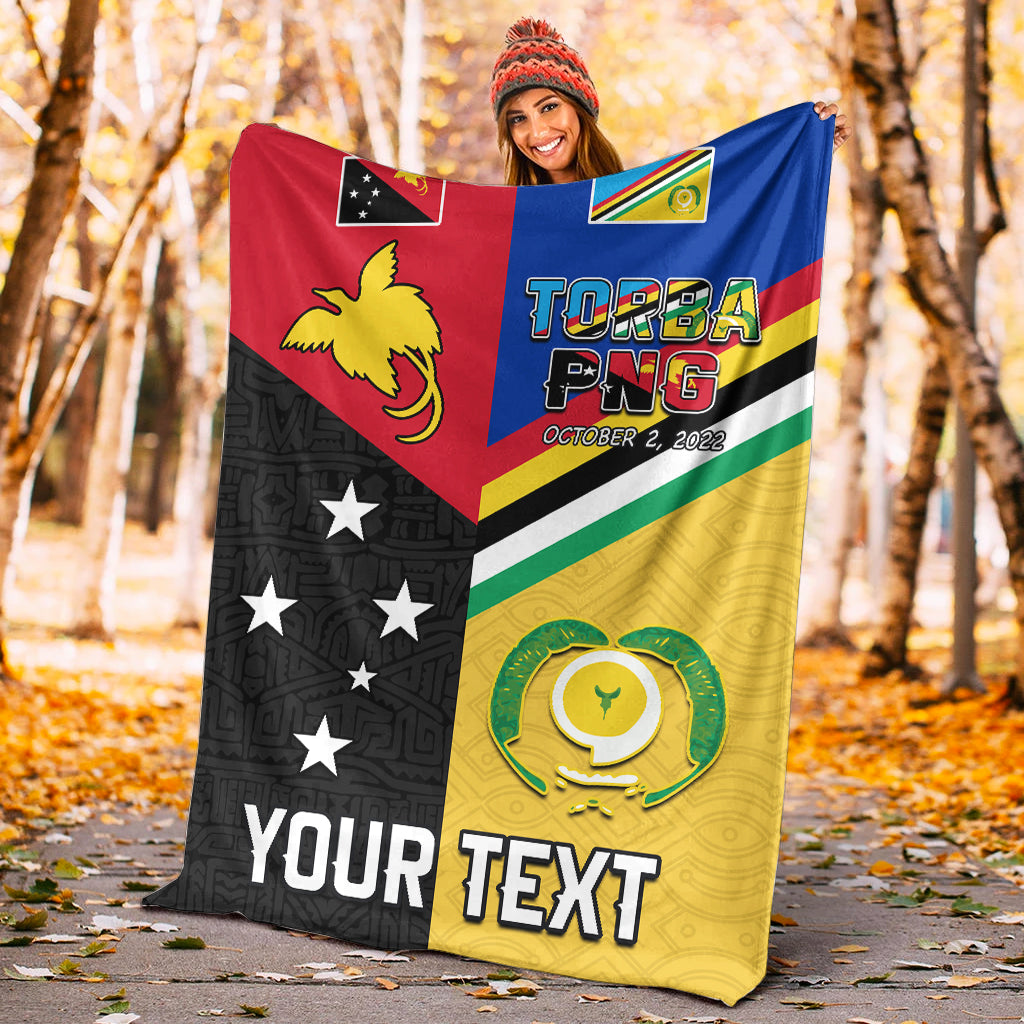 (Custom Personalised) Torba PNG Day Premium Blanket 2022 Simple Polynesia LT13 - Polynesian Pride