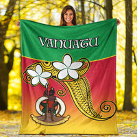 Vanuatu Novelty Premium Blanket Frangipani Tropical Spa Flower LT13 - Polynesian Pride