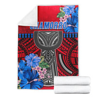 Guam Chamorro Premium Blanket Latte Stone Red Polynesian Haligi LT13 - Polynesian Pride