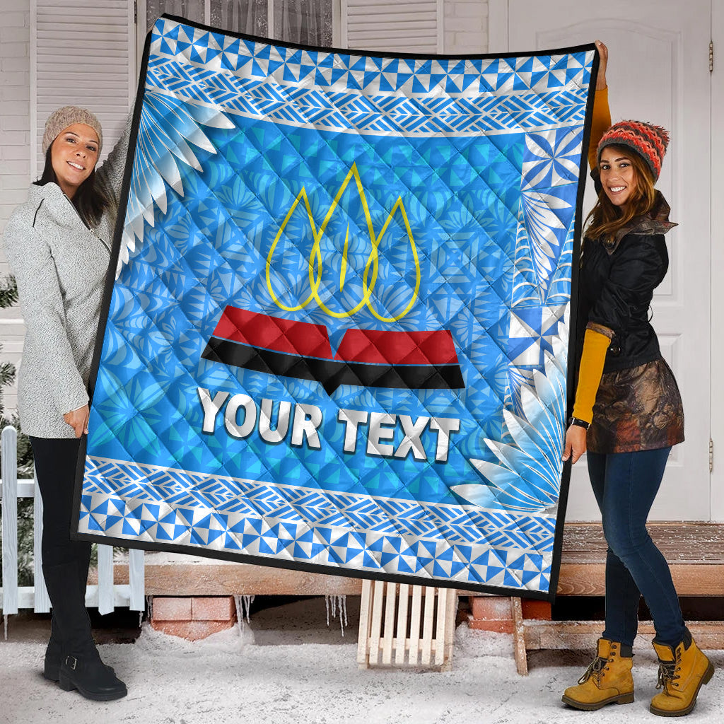 (Custom Personalised) Tonga Lavengamalie College Premium Quilt Simplified Version LT8 - Polynesian Pride