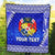 (Custom Personalised) Tonga Coat Of Arms Premium Quilt Simplified Version - Blue LT8 - Polynesian Pride