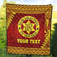 (Custom Personalised) Tonga Niuatoputapu High School Premium Quilt Simplified Version LT8 - Polynesian Pride