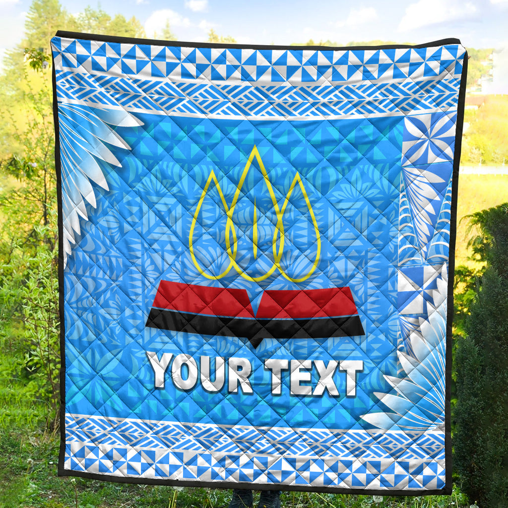 (Custom Personalised) Tonga Lavengamalie College Premium Quilt Simplified Version LT8 - Polynesian Pride