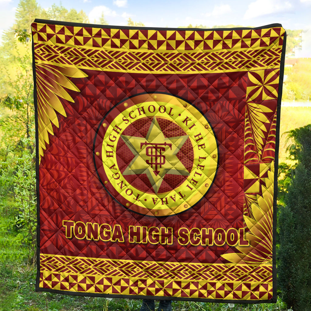 Tonga High School Premium Quilt Simplified Version LT8 - Polynesian Pride