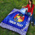 (Custom Personalised) Tonga Coat Of Arms Premium Quilt Simplified Version - Blue LT8 - Polynesian Pride