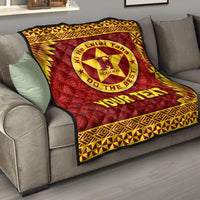 (Custom Personalised) Tonga Niuafo'ou High School Premium Quilt Simplified Version LT8 - Polynesian Pride